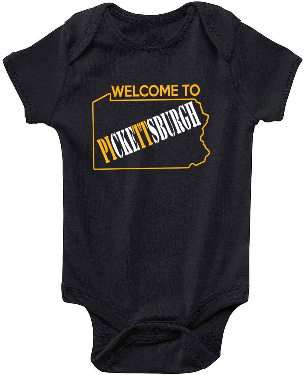 Steelers Welcome To Pickettsburgh Kenny Pickett Baby 1 Piece - Walmart.com