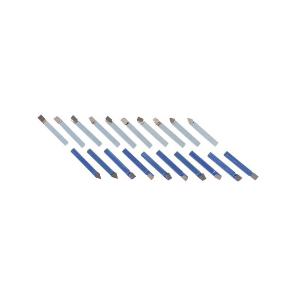 Steelex 20 Carbide Tool Bit Set, 1/4in