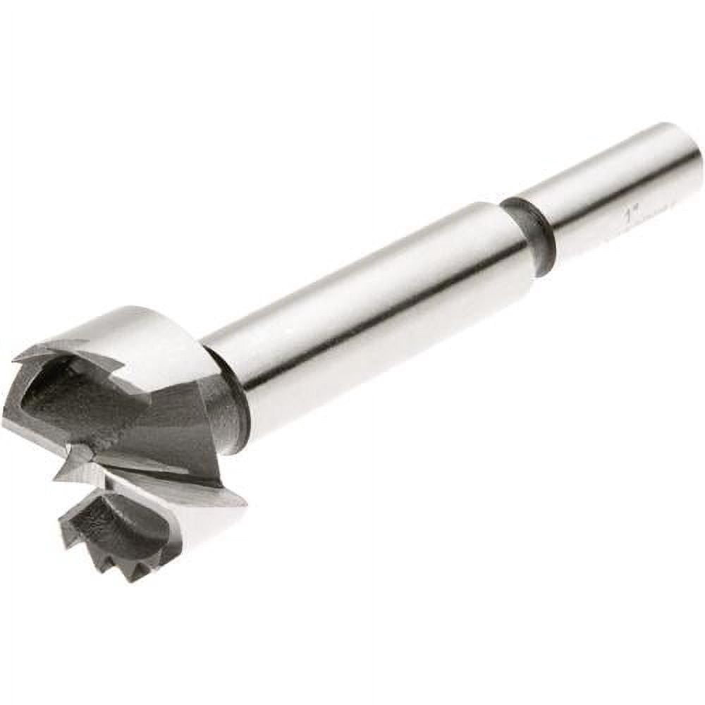 Steelex D1021 Forstner Bit – 2-5/8 Inch, 1/2" Shank, 6-1/4" Long, Saw-Toothed, Designed For Drill Press