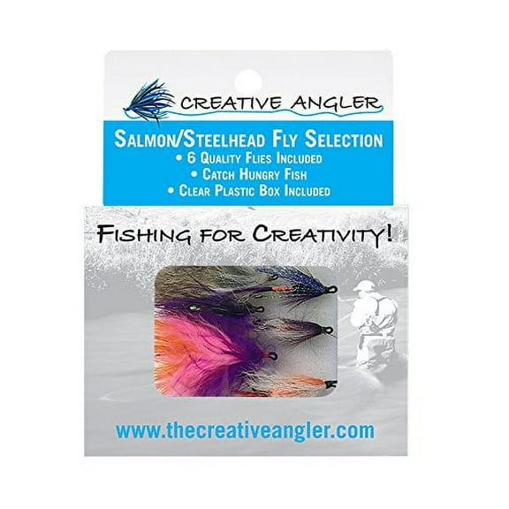 Steelhead and Salmon Fly Selection Fly Fishing Flies - 6 Pack