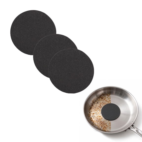 Steeli Sponge for Stainless Steel, Removes Burnt-On Stains, Scratch-Free Cleaning for Stainless Steel Surfaces, Durable Kitchen Sponge（3pcs）
