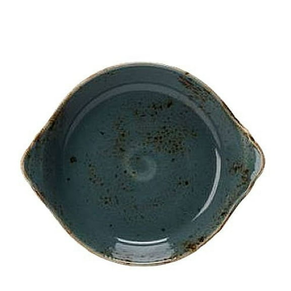 Steelite 11300316 Craft 19 Oz. Blue Eared Dish - 12 / CS