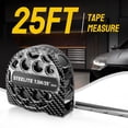 thumbnail image 1 of Steelite 25FT Tape Measure,Stainless Steel Measuring Tape with Lock Button,Portable Retractable Measure Ruler,Lightweight Hollow Design for Indoor and Outdoor Use, 1 of 9