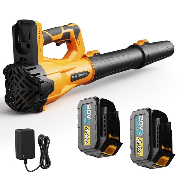 Steelite Cordless Leaf Blower, 6-Speed Electric Blower with 24.0Ah Batteries and Charger for Lawn & Yard