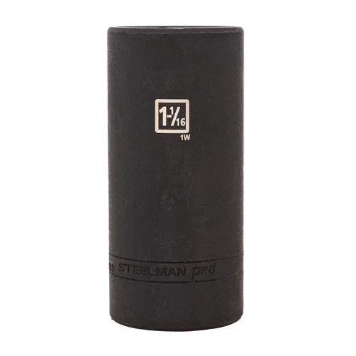 Steelman 1/2 In. Drive X 1-1/16 In. Thin Wall Deep 6-Pt Impact Socket, 78683