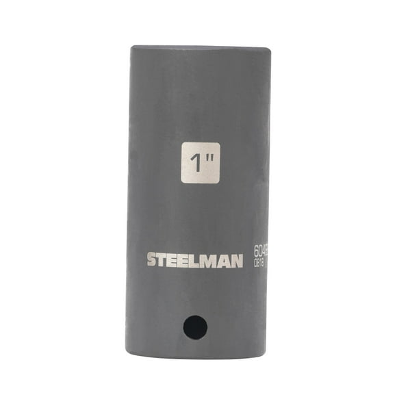 Steelman 1/2-in Drive 1-Inch 6-Point Deep Impact Socket 60488