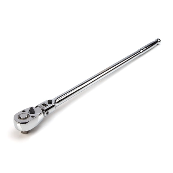 Steelman 1/2-in Drive 72-Tooth 180 Flex-Head Ratchet with 24-in Handle 60575