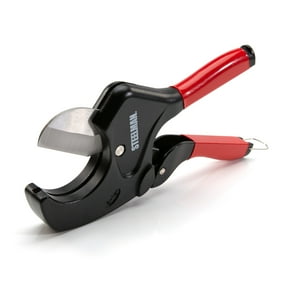 Steelman 2-1/2-Inch Jaw Ratcheting PVC and Plastic Pipe Cutters, 42565
