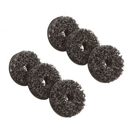 Steelman 2-Inch Diameter Wheel Stud, Hub and Rotor Cleaning Pad 6-Pack, 99905-02