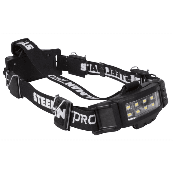 STEELMAN PRO 78834 Slim Profile Rechargeable LED 250-Lumen Motion Activated Headlamp