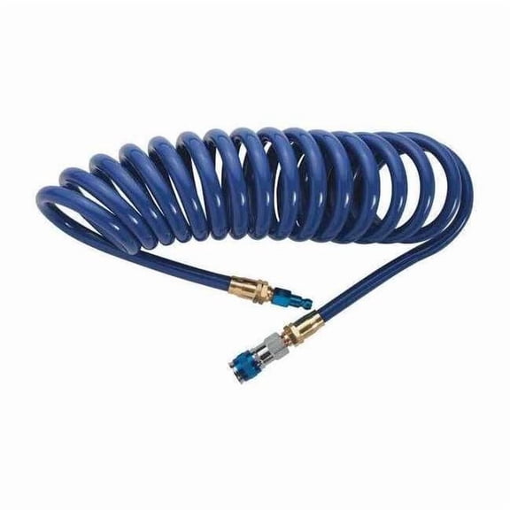 Steelman 25 ft. Coil Hose Disconnect Fittings 50041-IND