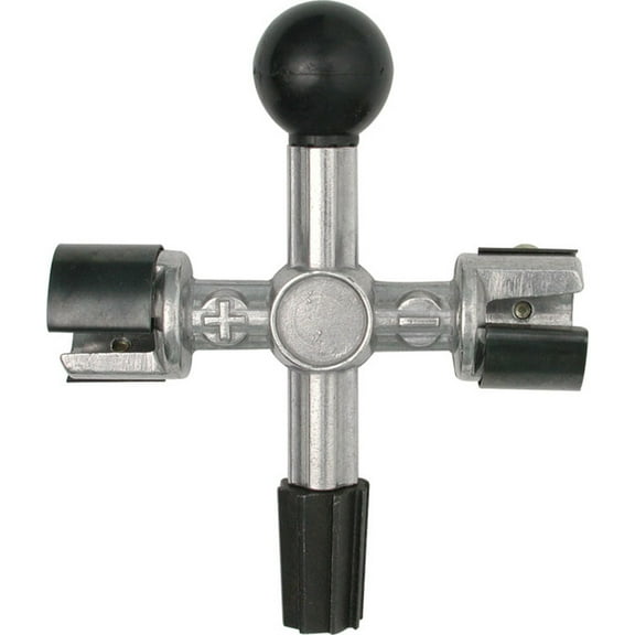 Steelman Multi-Function Solid Metal Battery Terminal Clamp Post Cleaner, 77040