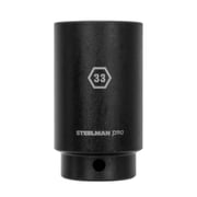 Steelman Pro 1/2-Inch Drive 33mm Deep 6-Point Impact Socket 60521