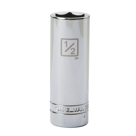 Steelman Pro 1/4-Inch Drive 1/2-Inch Deep 6-Point Socket, 78410