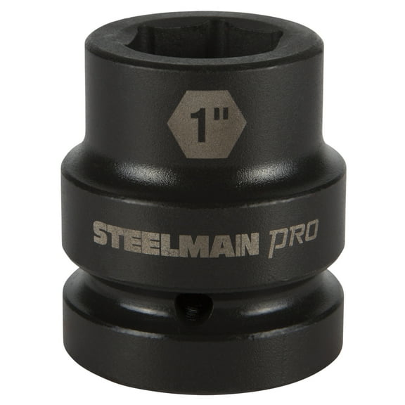Steelman Pro 1 in. Drive 1 in. 6 Point Impact Socket 79296