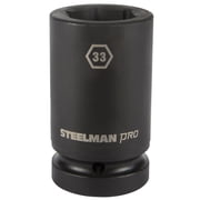 Steelman Pro 1 in. Drive 33mm 6 Point Deep Impact Socket 79292