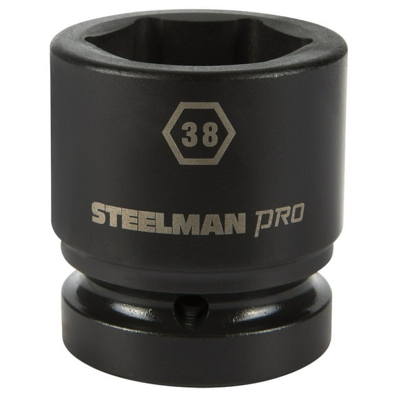 Steelman Pro 1 in. Drive 38mm 6 Point Impact Socket 79311