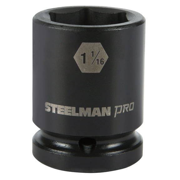 Steelman Pro 3/4 in. Drive 1-1/16 in. 6 Point Impact Socket 79239