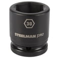 thumbnail image 1 of Steelman Pro 3/4 in. Drive 30mm 6 Point Impact Socket 79251, 1 of 2