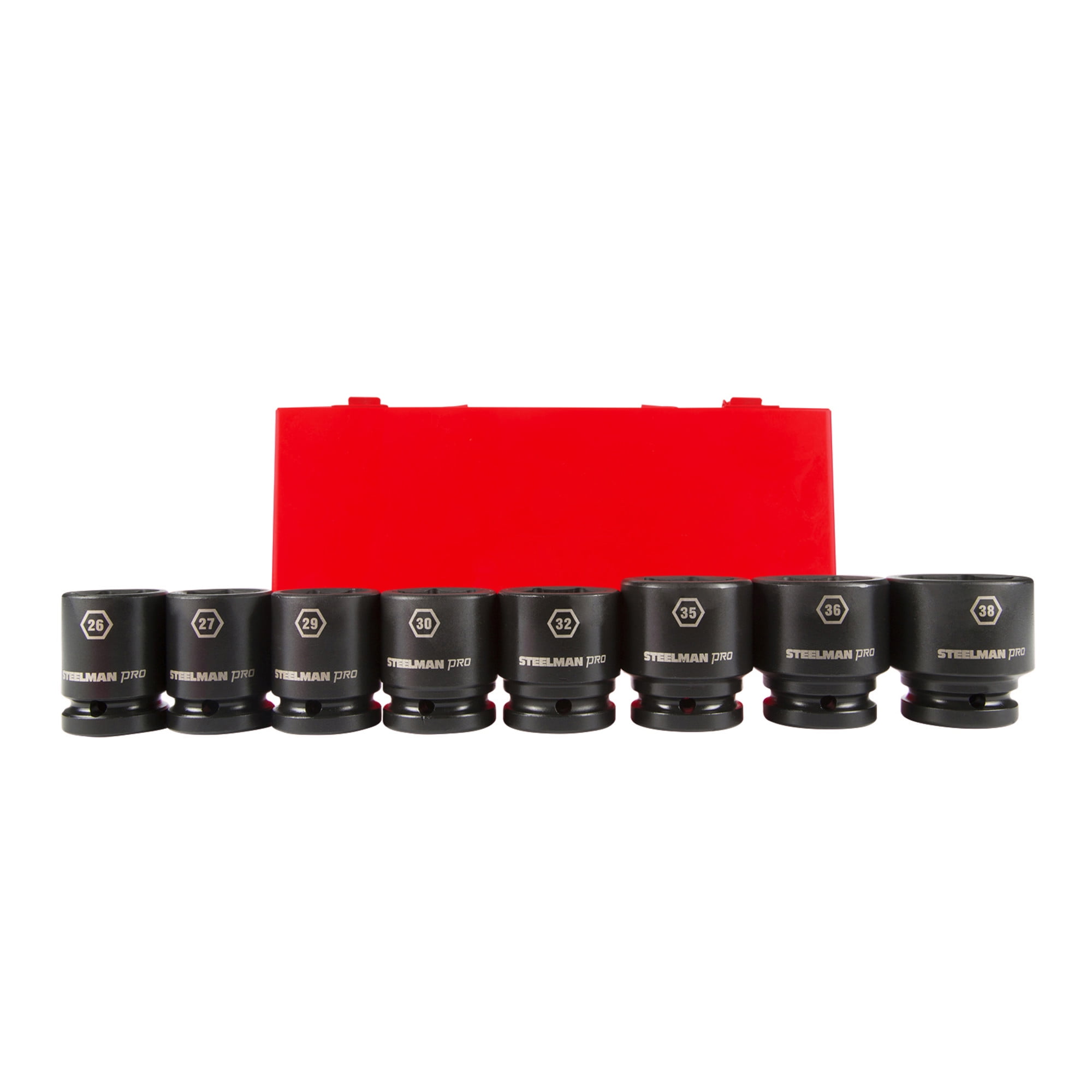 Steelman Pro 8 Piece 3/4 In. Drive 6 Point Impact SAE Socket Set - Foto 12