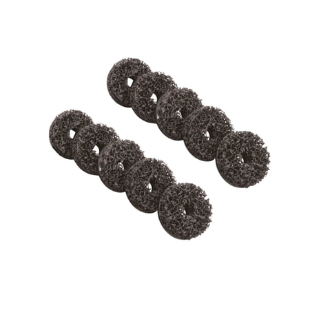 Steelman Replacement 2-in Stud, Hub & Rotor Polishing Pad 10-pk 99905-02-10PK