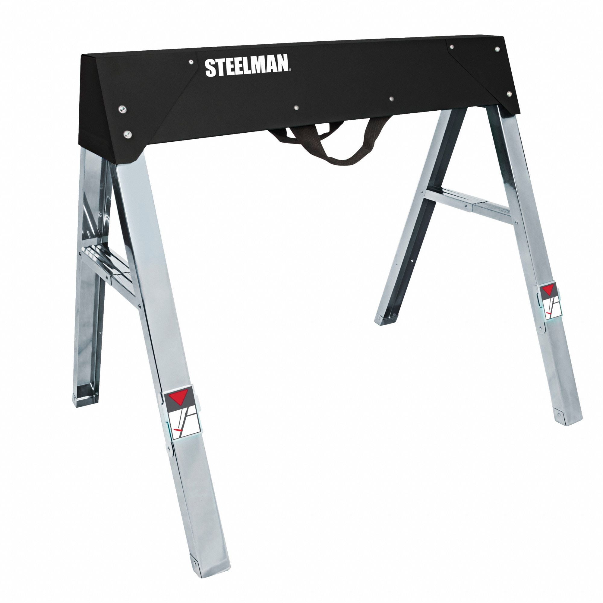 Steelman Sawhorse,353/64 in.,Steel 67102G