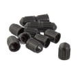 thumbnail image 1 of Steelman TPMS Compatible Black Plastic Valve Stem Caps, 100-Pack, 99037, 1 of 3
