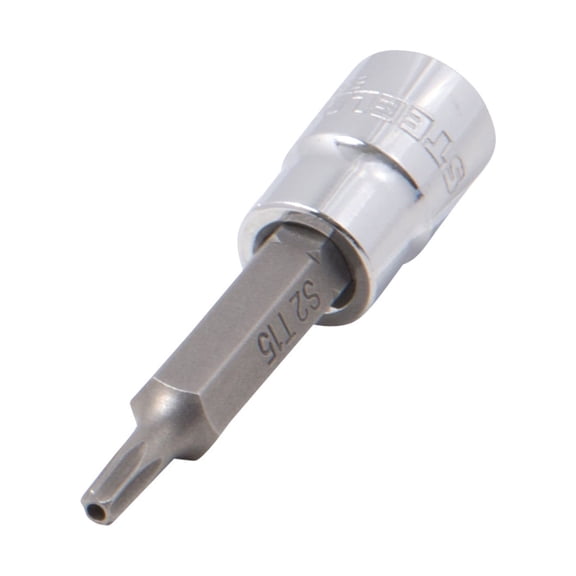 Steelman TT15 1/4 in. Drive Tamper-Resistant Star Bit Socket 55507