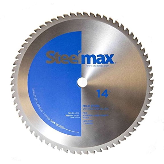 Steelmax 14" TCT Blade for Mild Steel