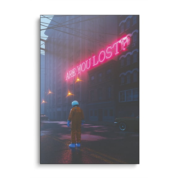 Steelpix Metal Print - Are You Lost