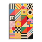 Steelpix Metal Print - Happy Geometric Combo