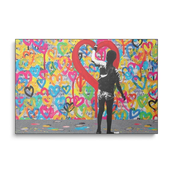 Steelpix Metal Print - Hearts