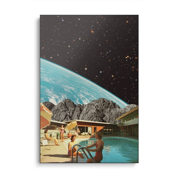 Steelpix Metal Print - Moon Pool