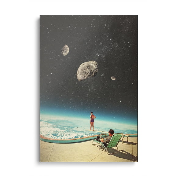 Steelpix Metal Print - Summer with a chance of Asteroids