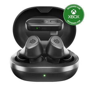 Steelseries SteelSeries Arctis GameBuds™ for Xbox — Wireless Charging and 40H Battery — Compatible with PC, PS5, Switch, Mobile, Black