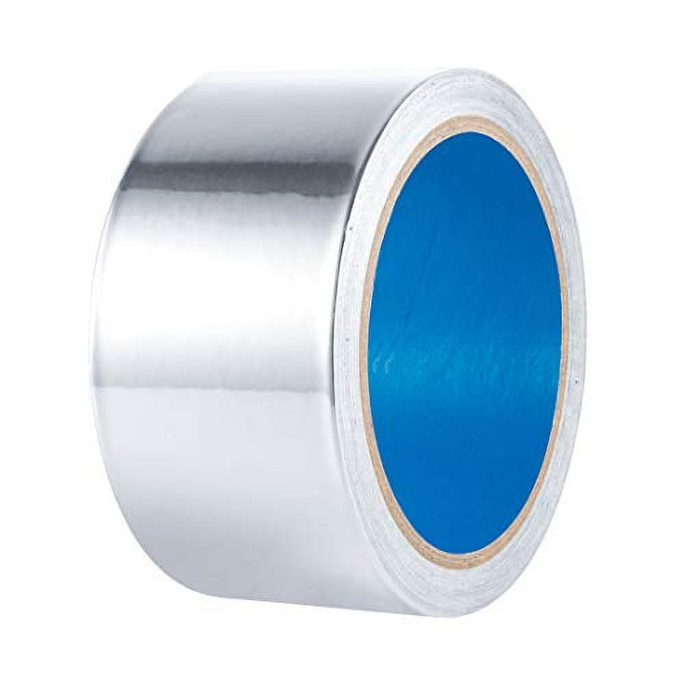 Glass Fiber Cloth Aluminum Foil Tape (5.9Mil Thick), High Temperature  Insulation Adhesive Metal Duct Tape,1 Pack