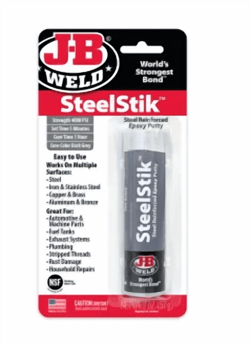 Steelstick  Epoxy Putty - 2 oz, strength 900psi, Dark grey