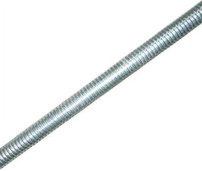 Steelworks 11032 Coarse Threaded Rod 5/8"-11 x 24", Zinc Plated, Pack of 3