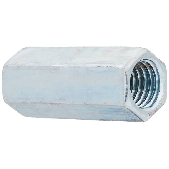 Steelworks Corporation Steelworks YAZ1014 Boltmaster Coupling Nut 5/8"-11 X 2-1/8" Zinc Coarse Steel Bulk, No Size, No Color