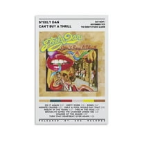 Steely Dan - Can't Buy A Thrill Poster Canvas Poster Wall Decorative Art Painting Living Room Bedroom Decoration Gift