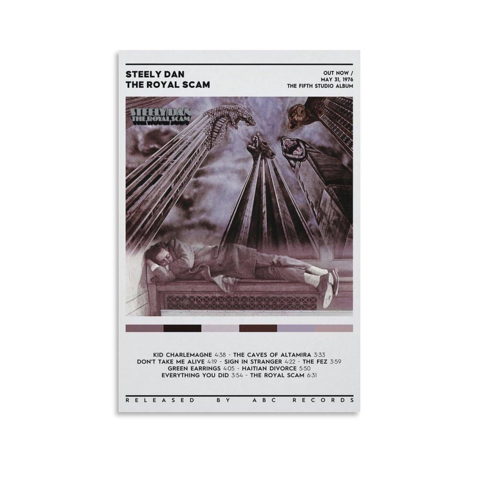 Steely Dan the Royal Scam / Vinyl Record/ LP / ABCD-931 /1976/ Rock/ Pop  Rock/ - Etsy, image size:1600x1600