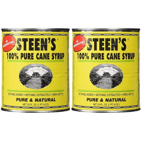 Steen's 100% Pure Cane Syrup 25oz Can Pack of 2