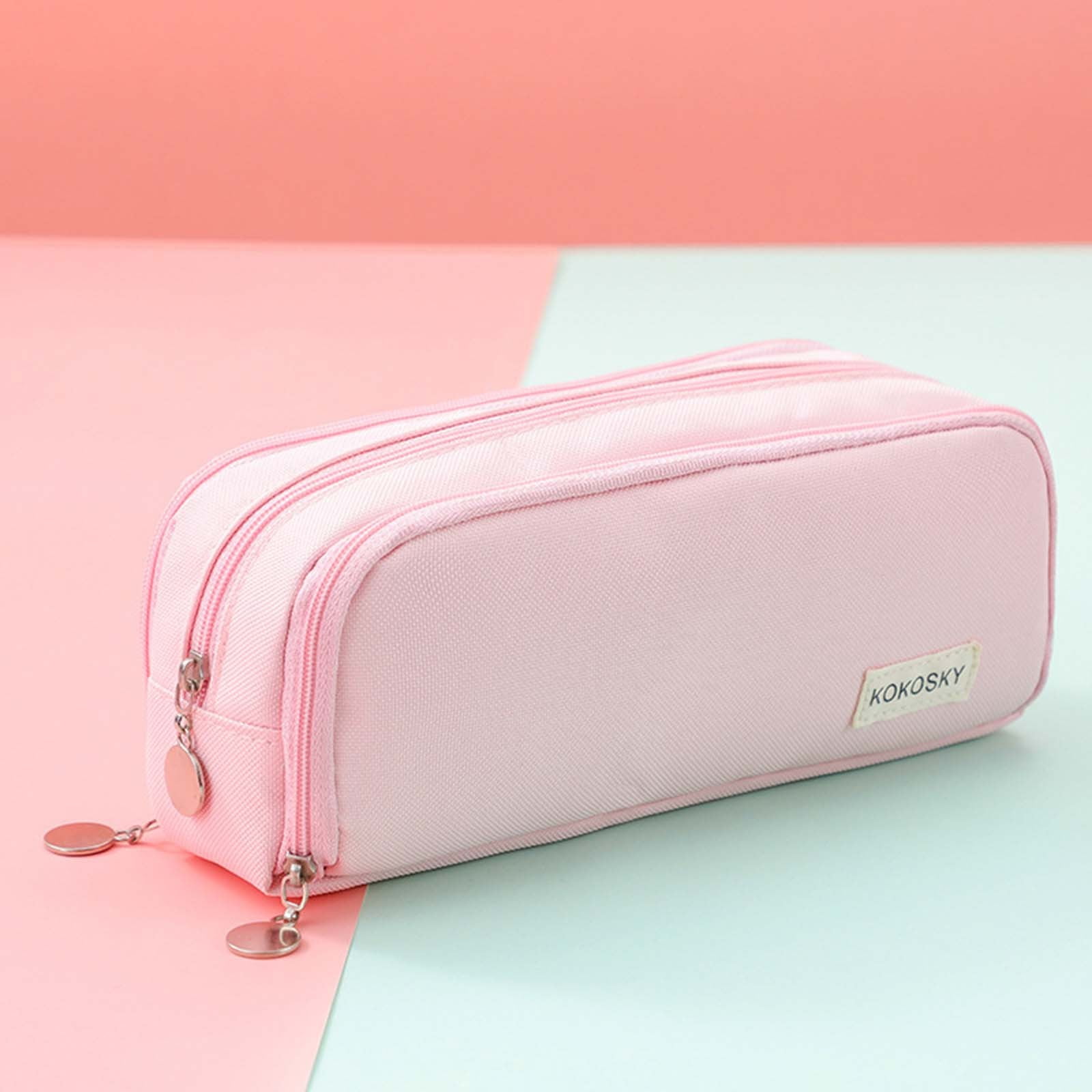 Steep Discounts,Japanese and Korean Style Multi-layer Cloth Pencil Case  Student Stationery Storage Box Pencil Case Crossborder Pen Container Value  for Money | Oxford cloth,D,MIANHT - Walmart.com, image size:1600x1600