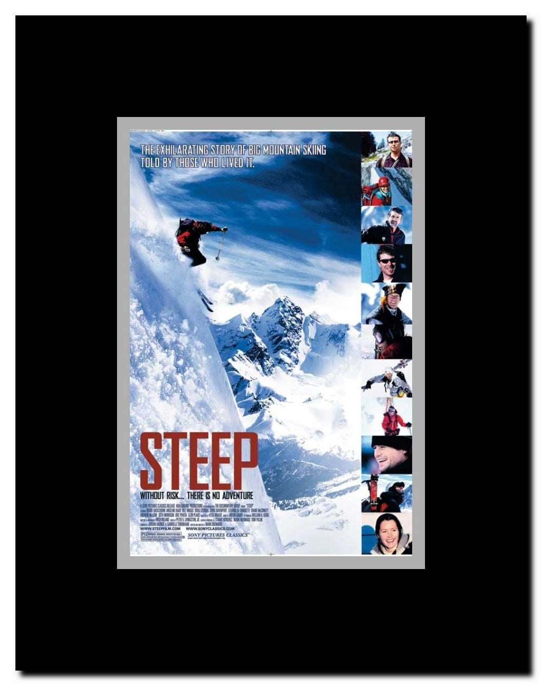 Steep Framed Movie Poster