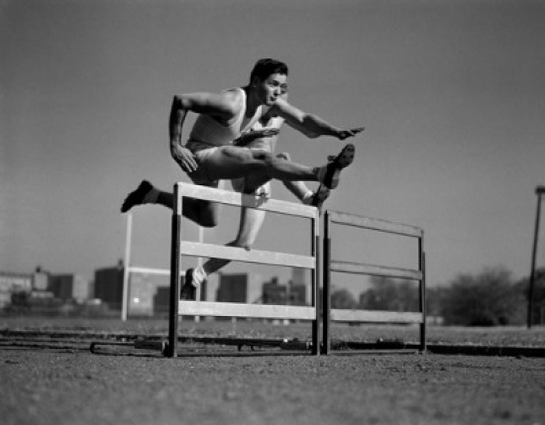 Steeplechase Canvas Art -  (18 x 24)