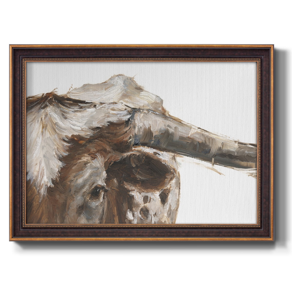 Steer Clear II Premium Framed Canvas- Ready to Hang