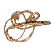 Steer Rope 10.5 ft LH | Full Leather Rodeo Rope | Handmade FCBR