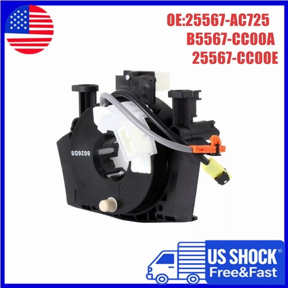 Steering Angle Sensor Assembly Fits For 2003-2017 NISSAN INFINITI 25567-AC725