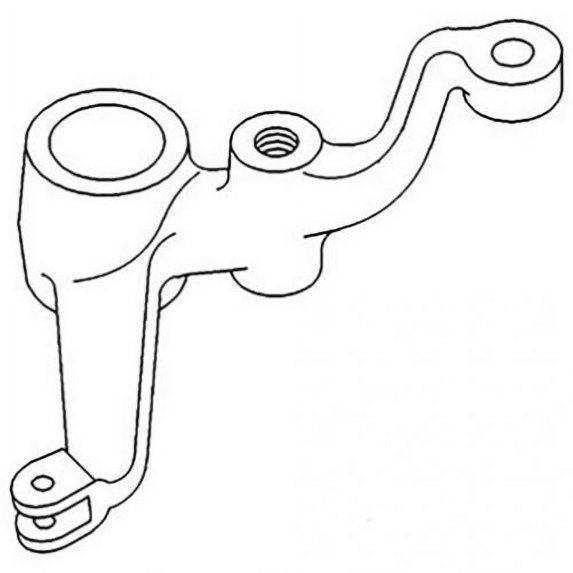 Steering Arm fits Massey Ferguson 275 290 168 175 178 185 188 265 275 282 285 290 165 1671335M1