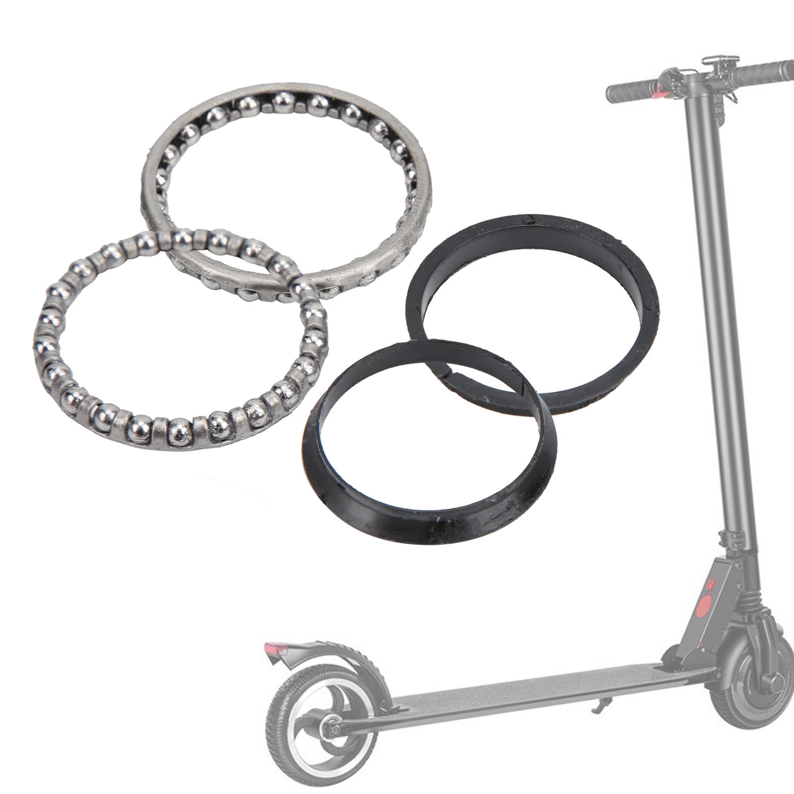 Steering Ball Bearing, Electric Scooter Steering Ball Bearing,Electric Scooter Fork Bearing Bowl Vertical Rod Rotating Ball Steering Device for M365/PRO,Electric bicycle modification accessories